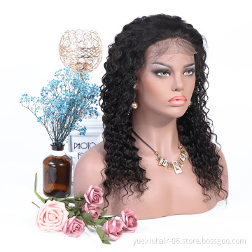 360 Lace Frontal Wig With Baby Hair,360 Human Hair Wig,360 Lace Wig Deep Wave